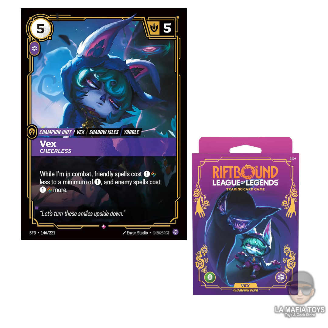 Riftbound TCG Unleashed Champion Deck Vex