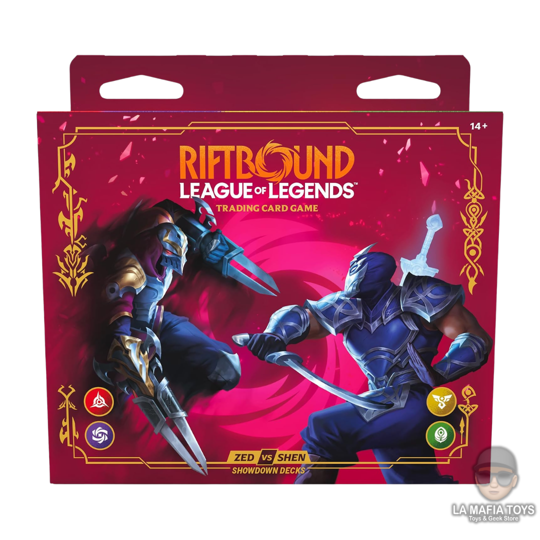 Riftbound TCG Vendetta Showdown Zed vs Shen Decks