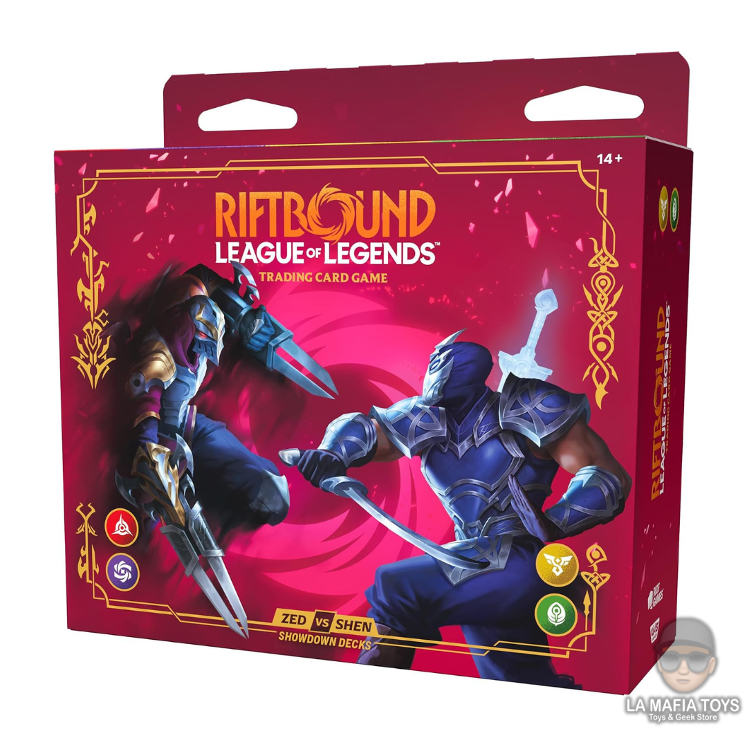Riftbound TCG Vendetta Showdown Zed vs Shen Decks