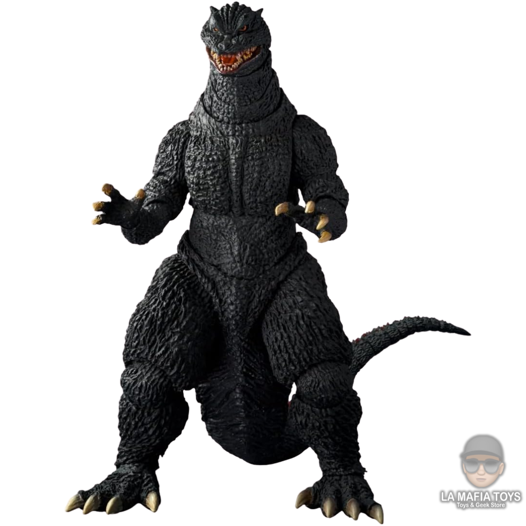 S.H. MonsterArts Godzilla 2004 Heat Ray Ver. Vs New Gotengo