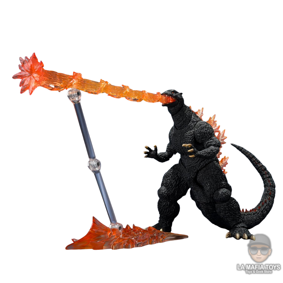 S.H. MonsterArts Godzilla 2004 Heat Ray Ver. Vs New Gotengo