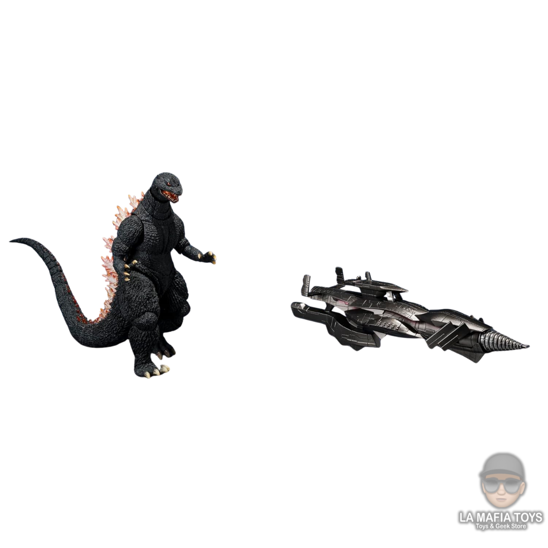 S.H. MonsterArts Godzilla 2004 Heat Ray Ver. Vs New Gotengo