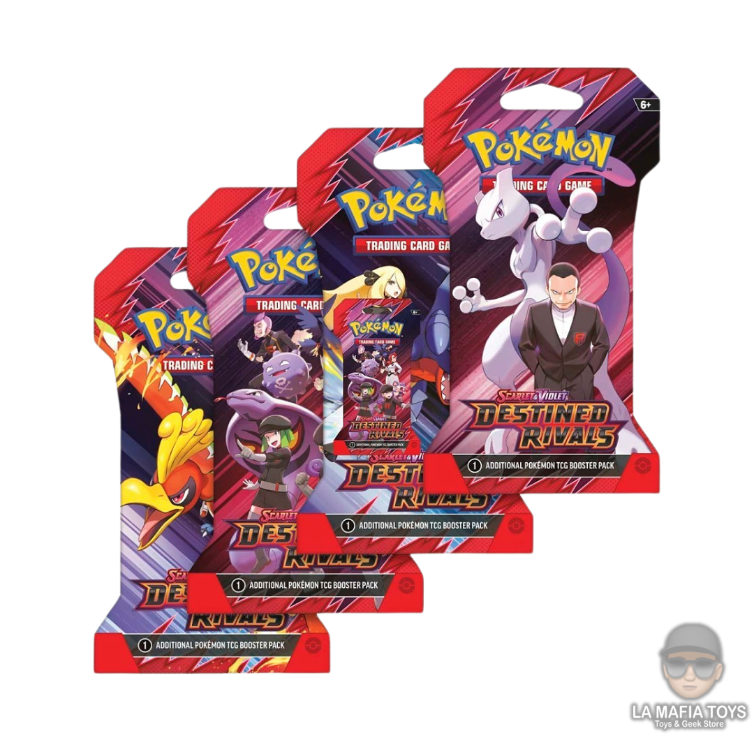 Pokemon tcg Destined Rivals Sleeved Español
