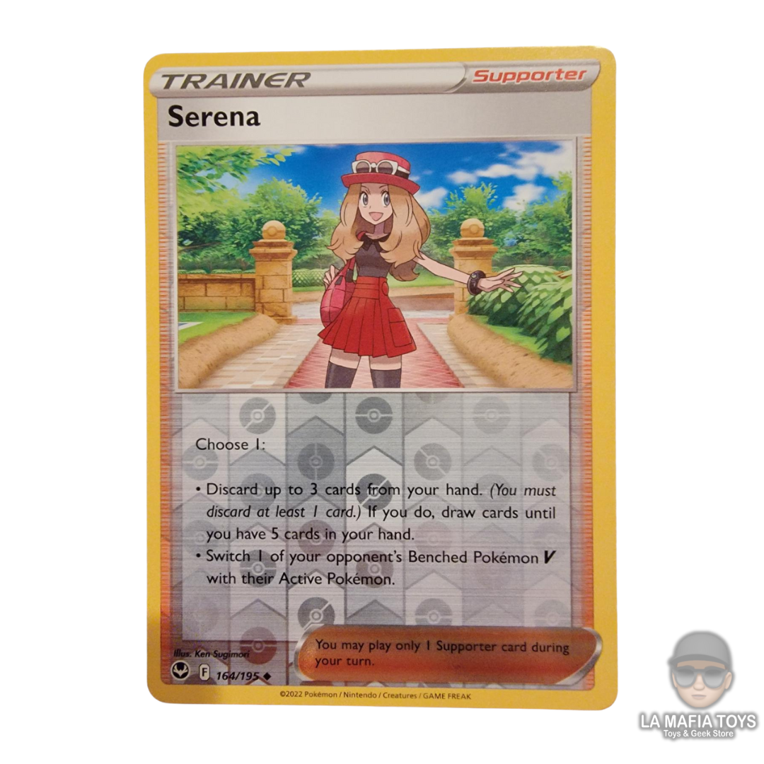 Serena [Reverse Holo] #164 Pokemon Silver Tempest