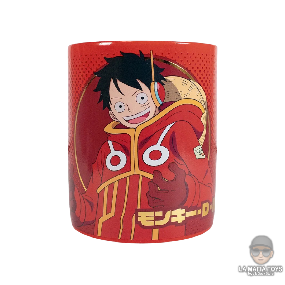 Tazas One Piece Luffy / Nami Set 330ML