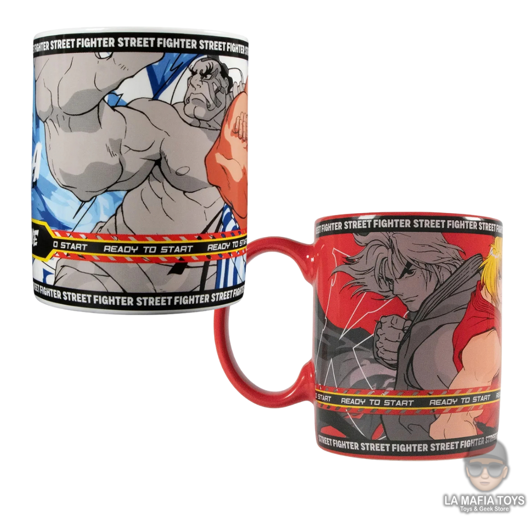 Tazas Street Fighter Ken Vs Honda 330ML