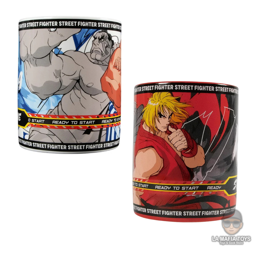 Tazas Street Fighter Ken Vs Honda 330ML