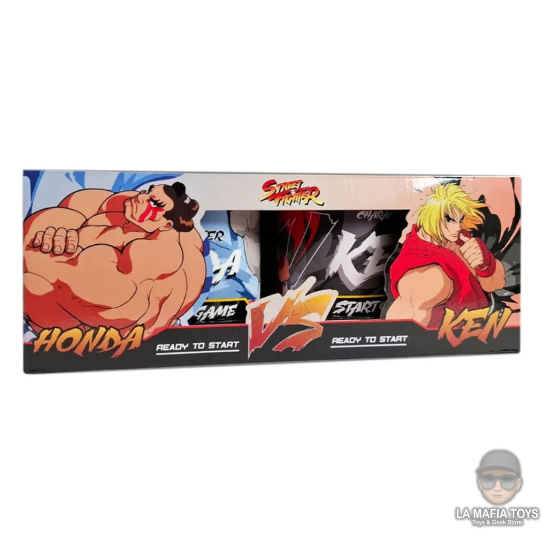 Tazas Street Fighter Ken Vs Honda 330ML