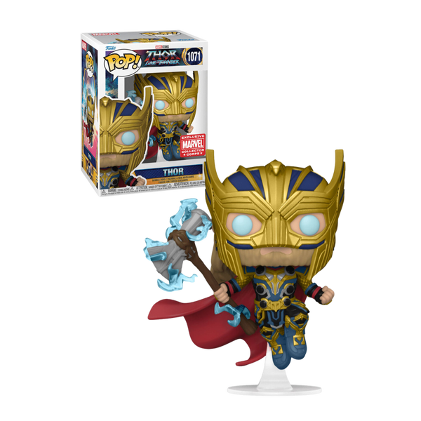 Funko Pop Marvel Thor 1071 Thor Love And Thunder Marvel Corps Exclusiv