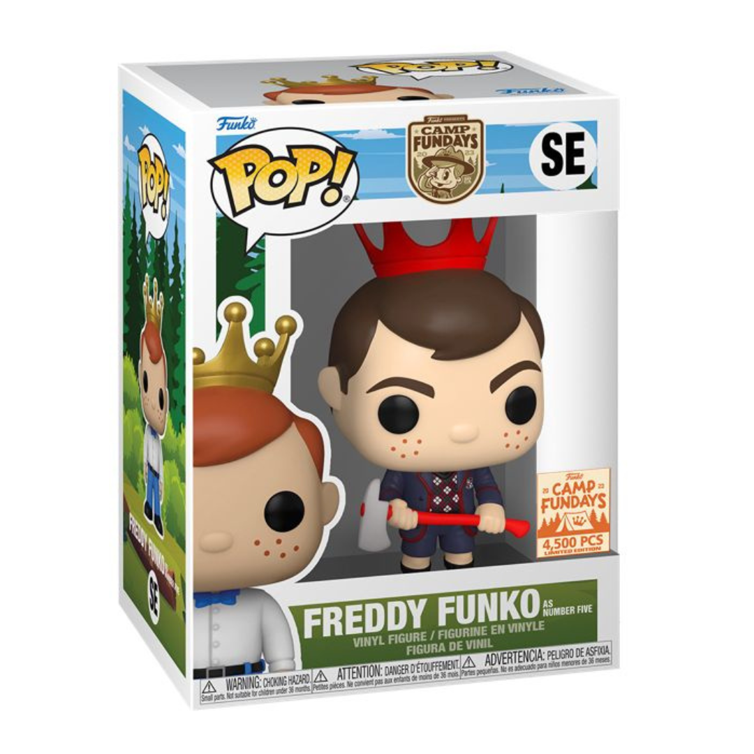 Funko Pop Freddy Number Five Camp Fundays 2023 Exclusivo