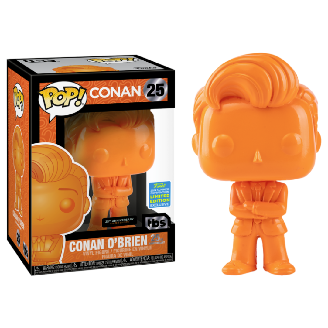 Funko Pop Conan 25 Conan OBrien 25 Anniversary Summer Convention Exclusivo