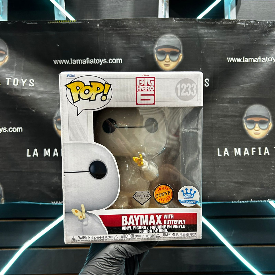 Funko Pop Baymax 1233 Big Hero Chase Diamond Funko Shop Exclusivo