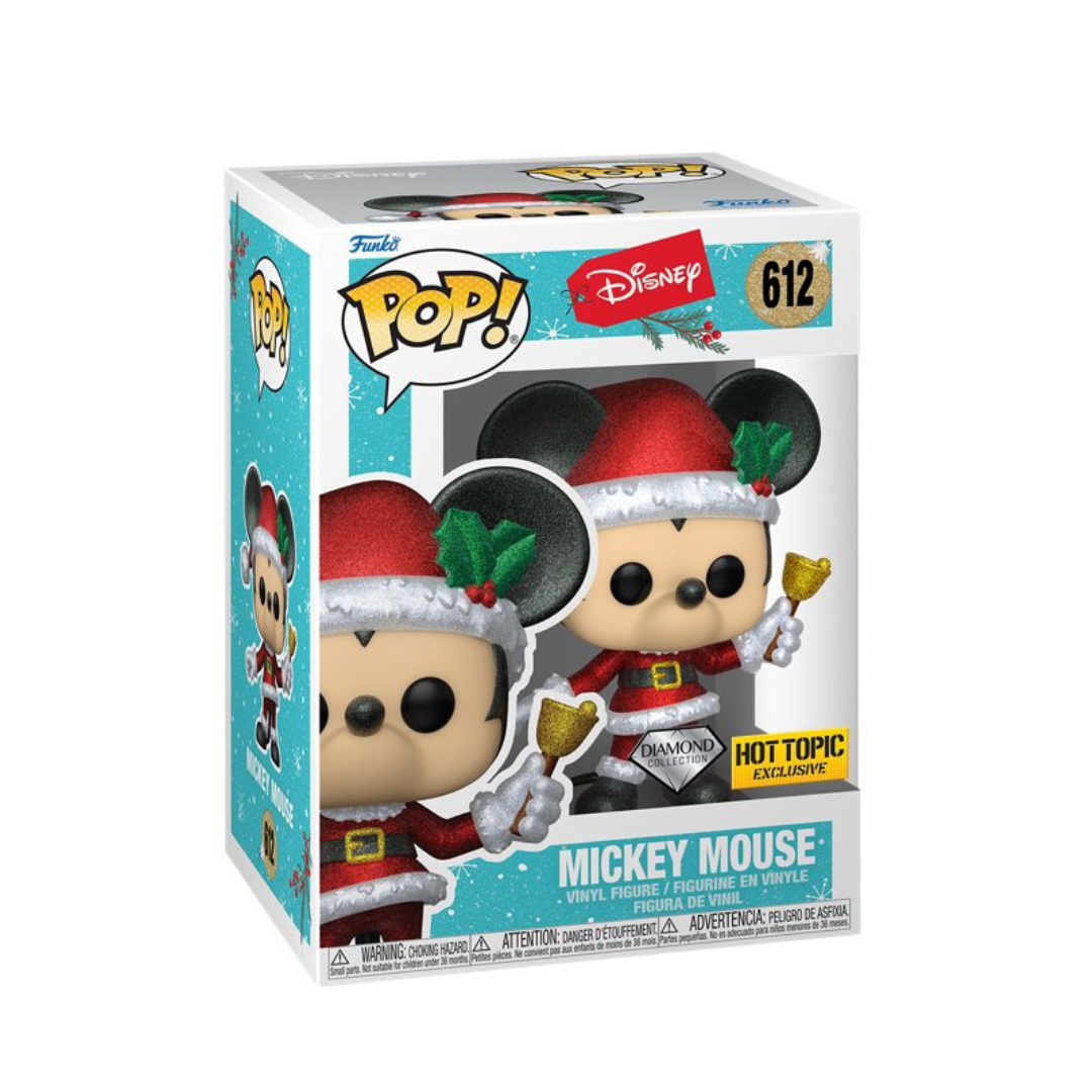 Funko Pop Disney Mickey Mouse 612 Diamond Hot Topic Exclusivo