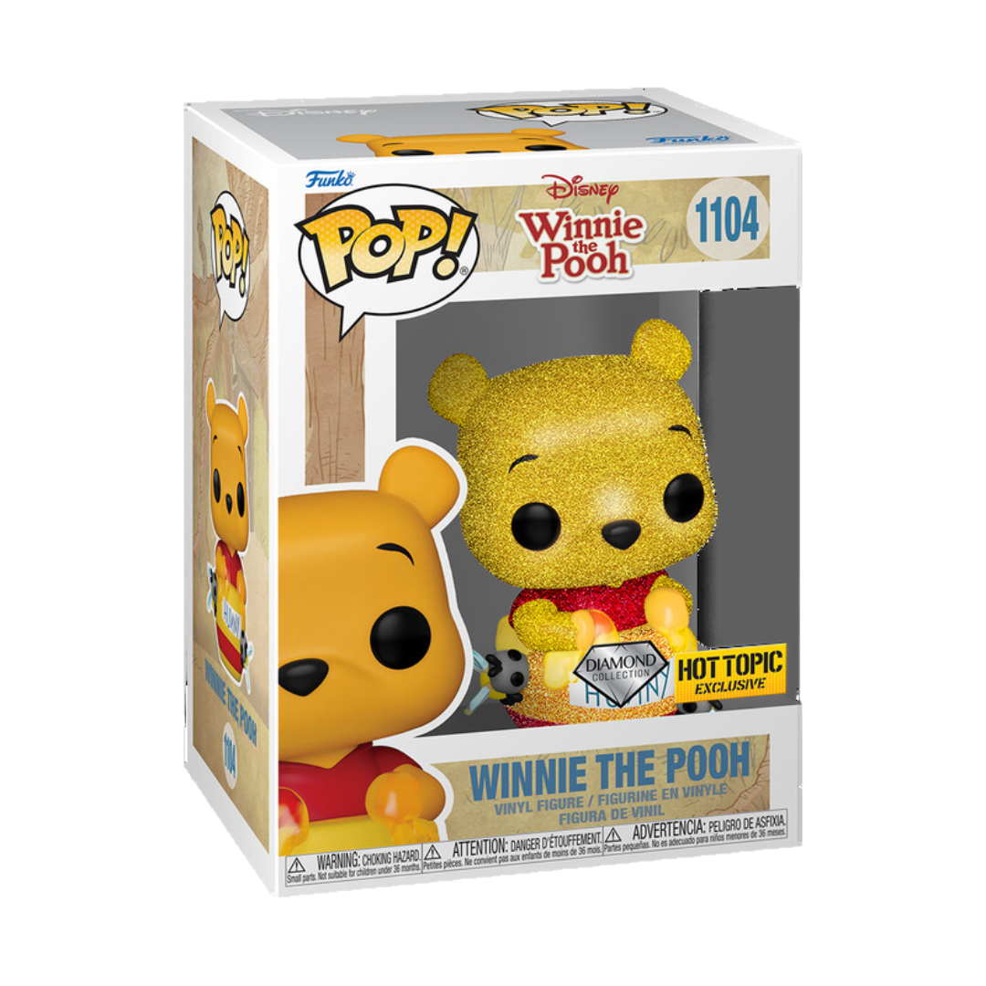 Disney Winnie Pooh 1104 Hot Topic Diamond Exclusivo