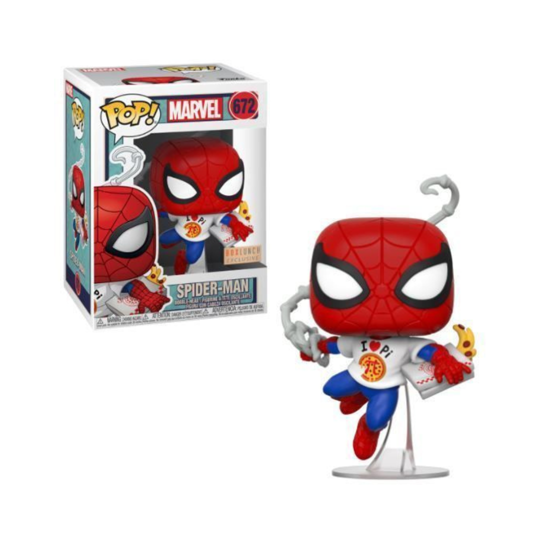Pop Marvel Exclusivo SpiderMan BoxLunch