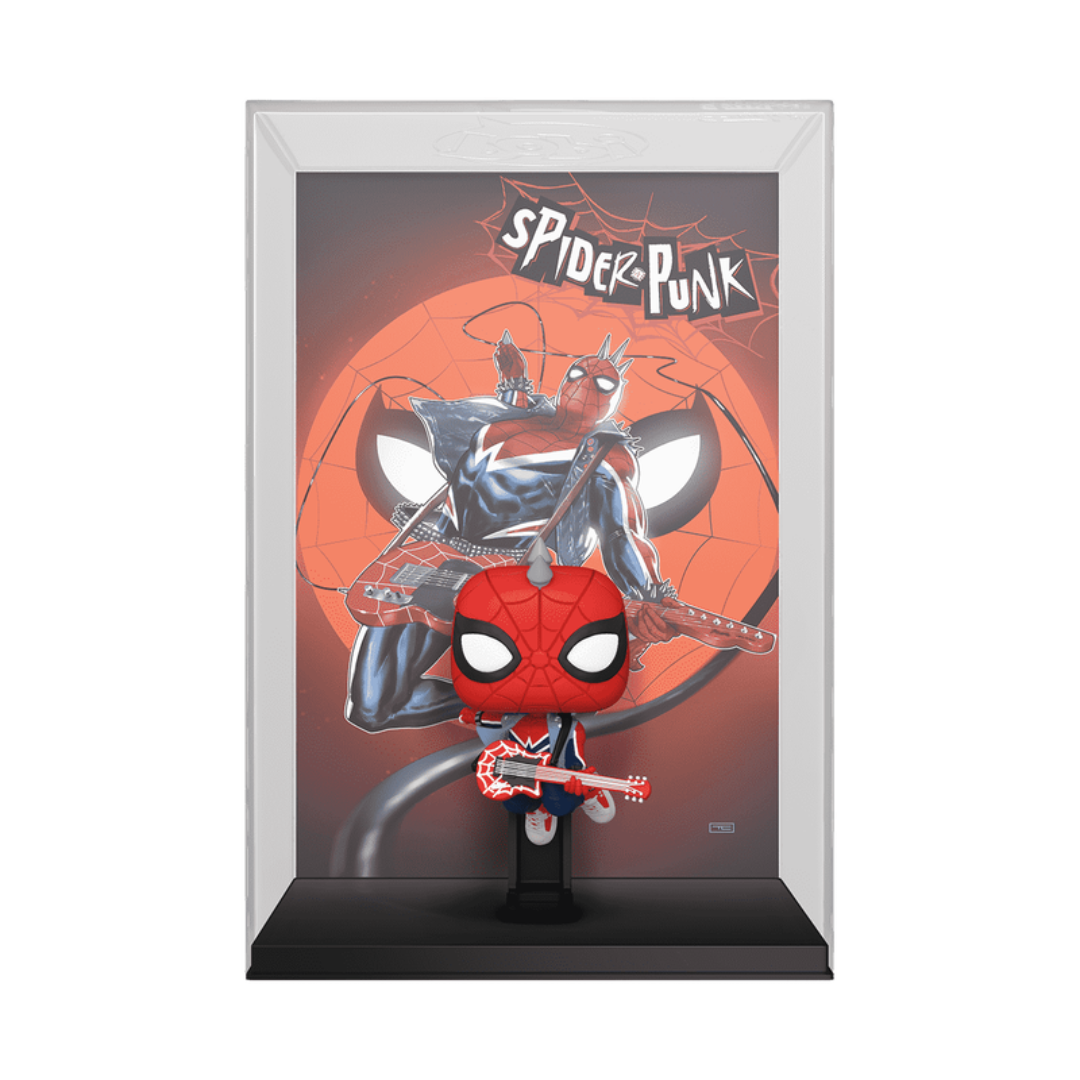 Funko Pop Covers Marvel SpiderPunk 43 Only At Target Exclusvio