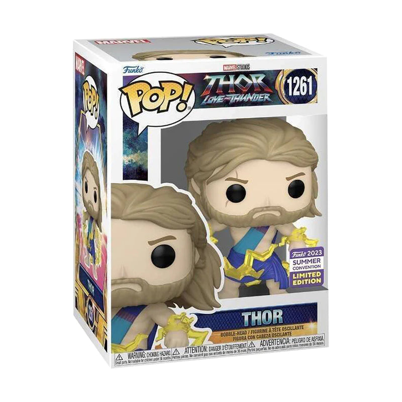 Funko Pop Marvel Thor 1261 Thor Love And Thunder Summer Convention Exclusivo