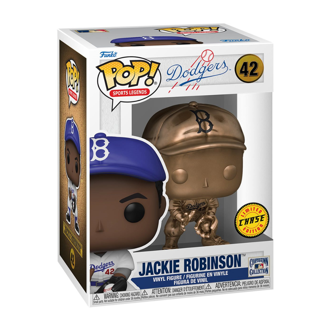 Funko Pop MLB Legends Dodgers Jackie Robinson 42 Chase