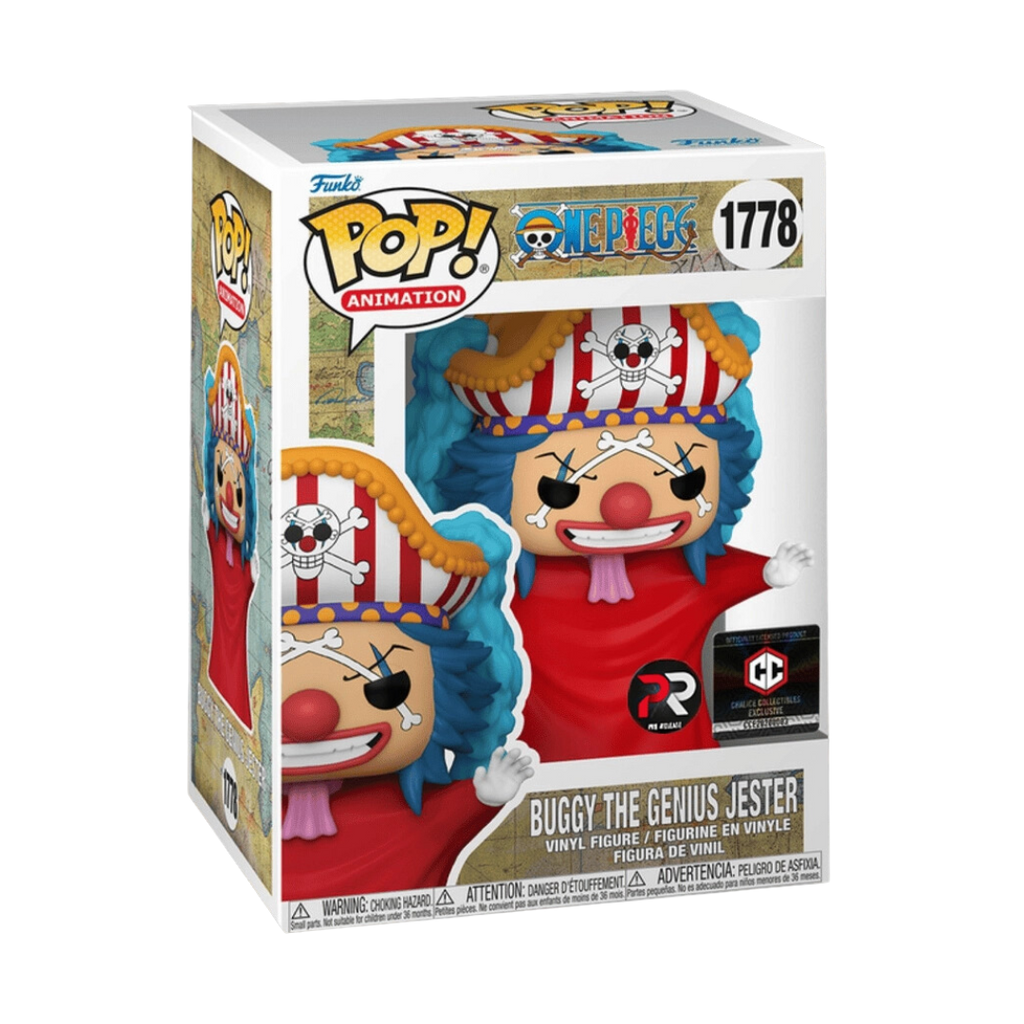 Funko Pop Genius Jester 1778 One Piece PR Exclusivo