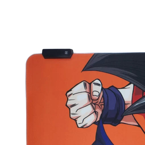 Mouse Pad Dragon Ball Goku Gaming Luz Led Limited Edition Geek