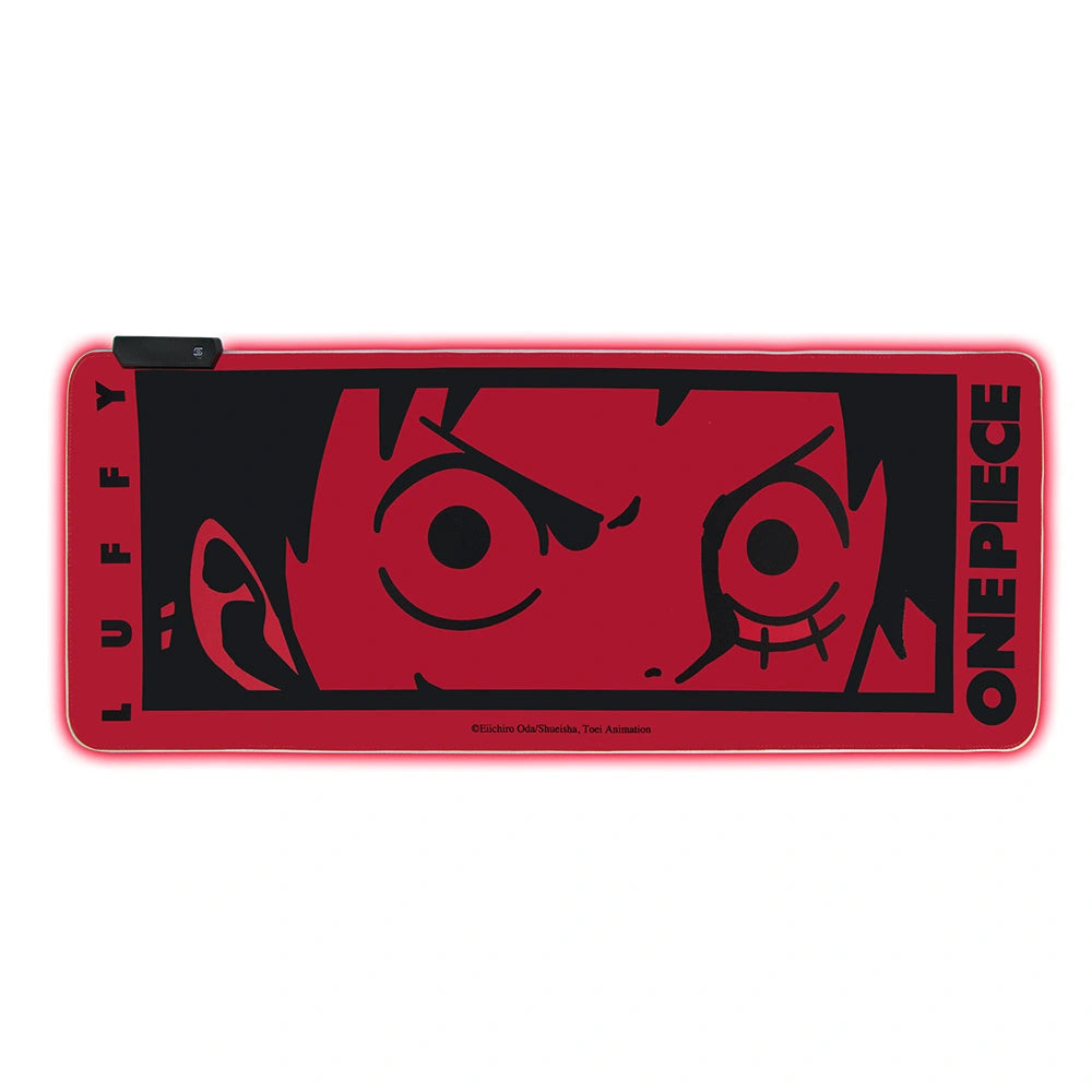 Mouse Pad One Piece Luffy Gaming Luz Led Limited Edition Geek