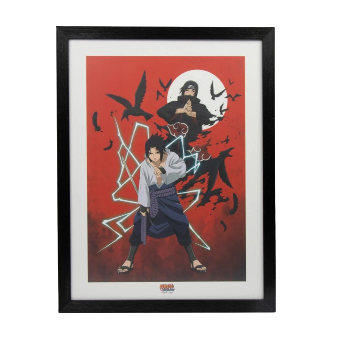 Poster Naruto Sasuke Itachi Uchiha Limited Edition Geek