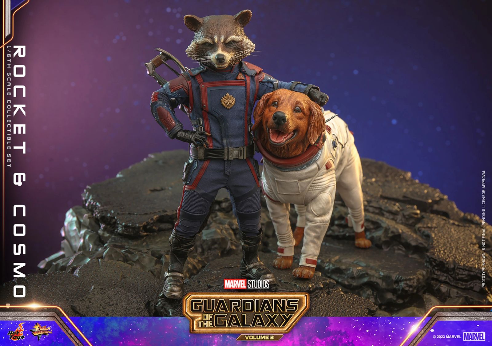 Hot Toys Marvel Rocket And Cosmo