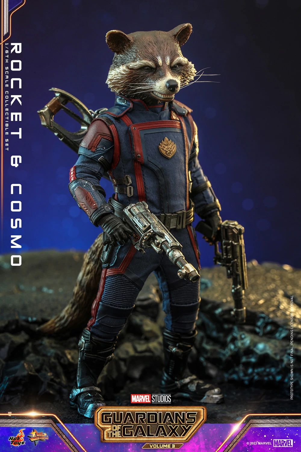 Hot Toys Marvel Rocket And Cosmo