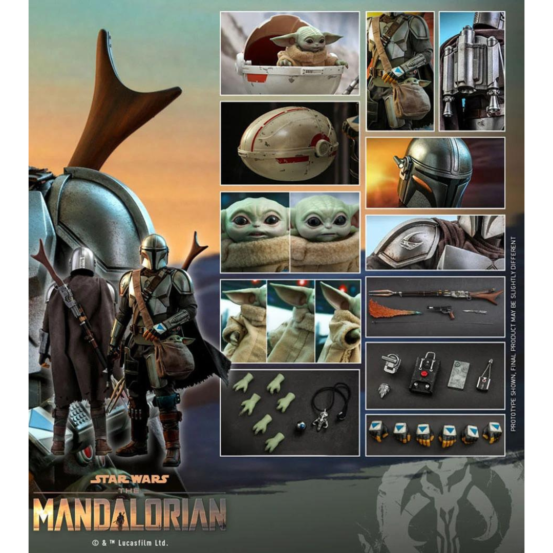 Hot Toys Star Wars Mandalorian And The Child