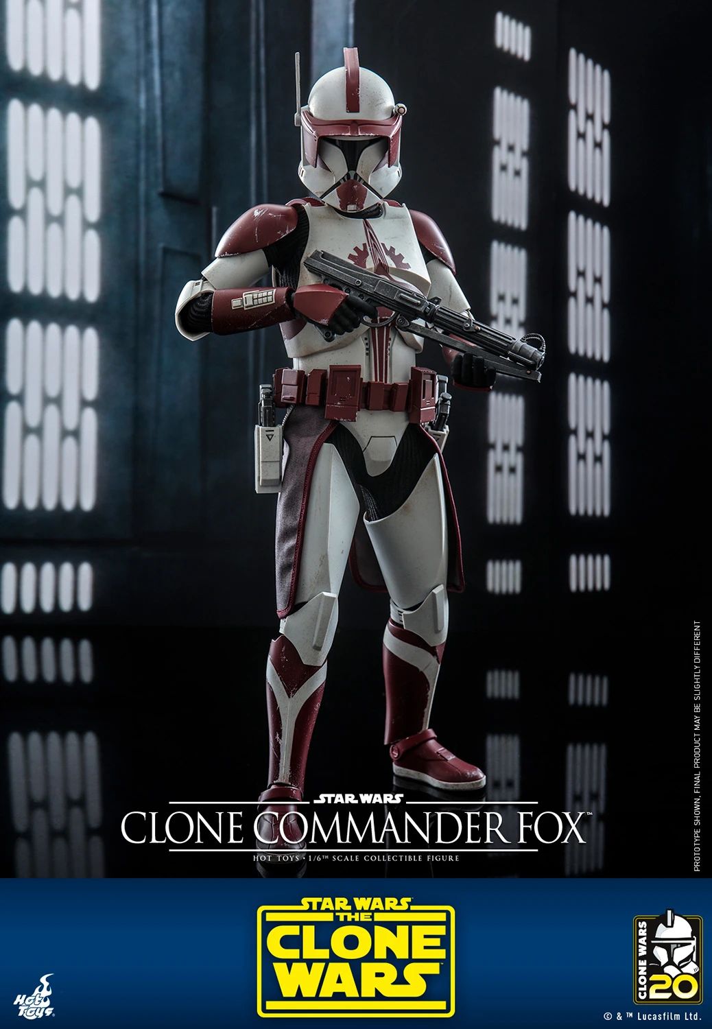Hot Toys Star Wars Clone Commander Fox