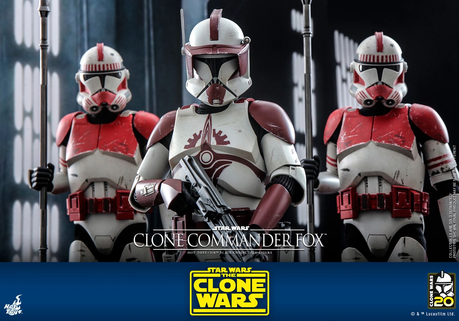 Hot Toys Star Wars Clone Commander Fox