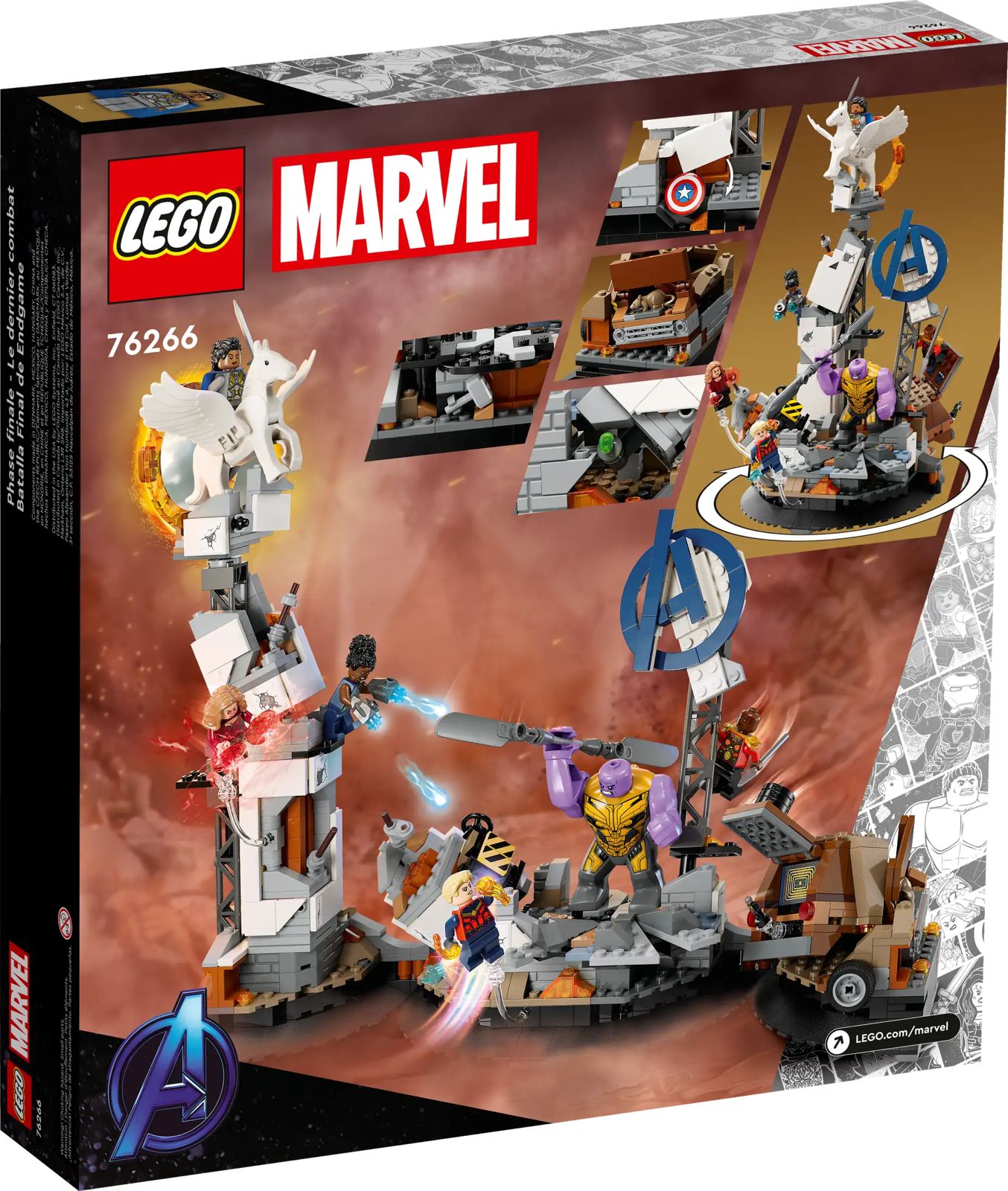 Lego Marvel Batalla Final De Endgame 76266