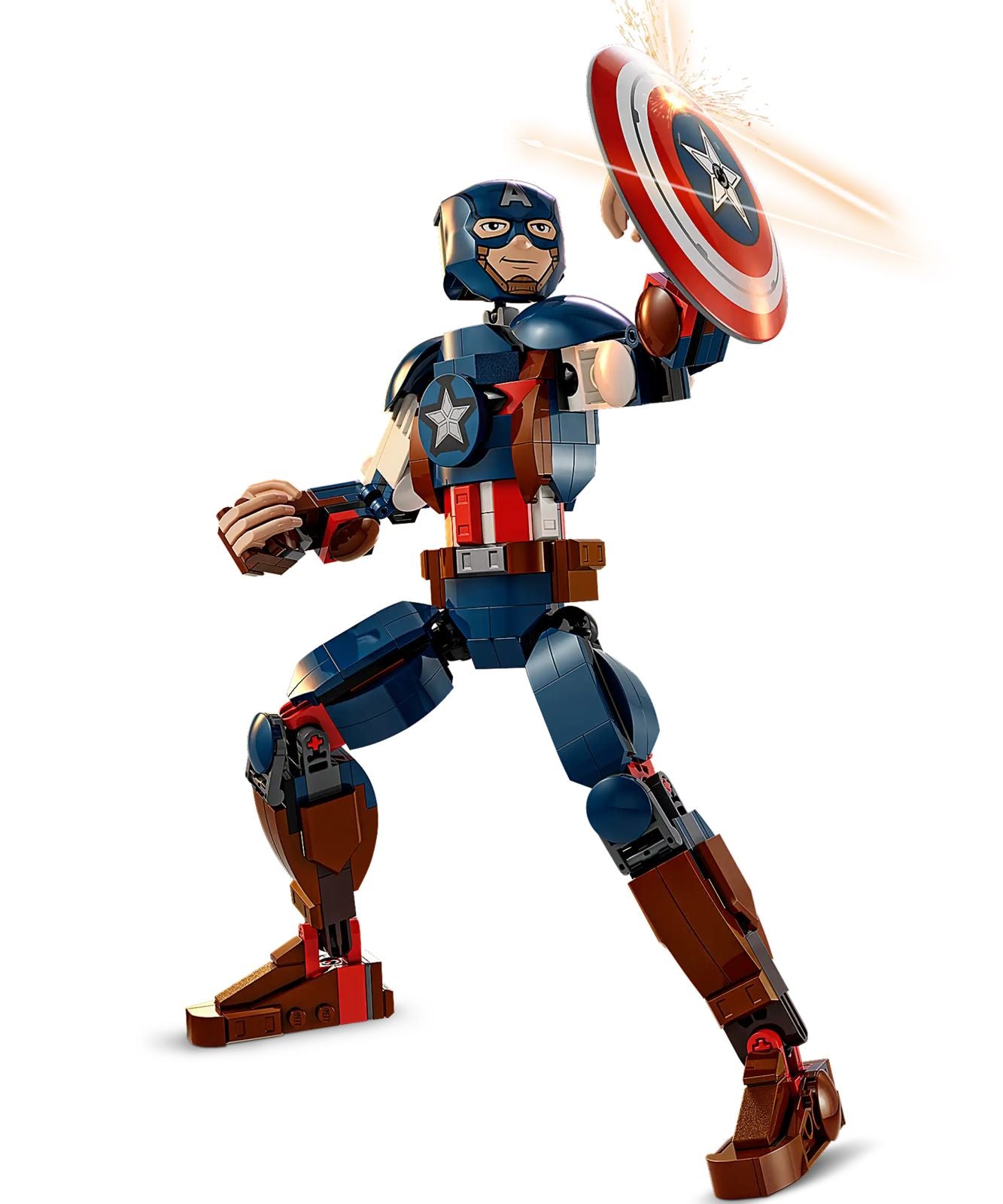 Lego Marvel Figura Para Construir Capitán América 76258