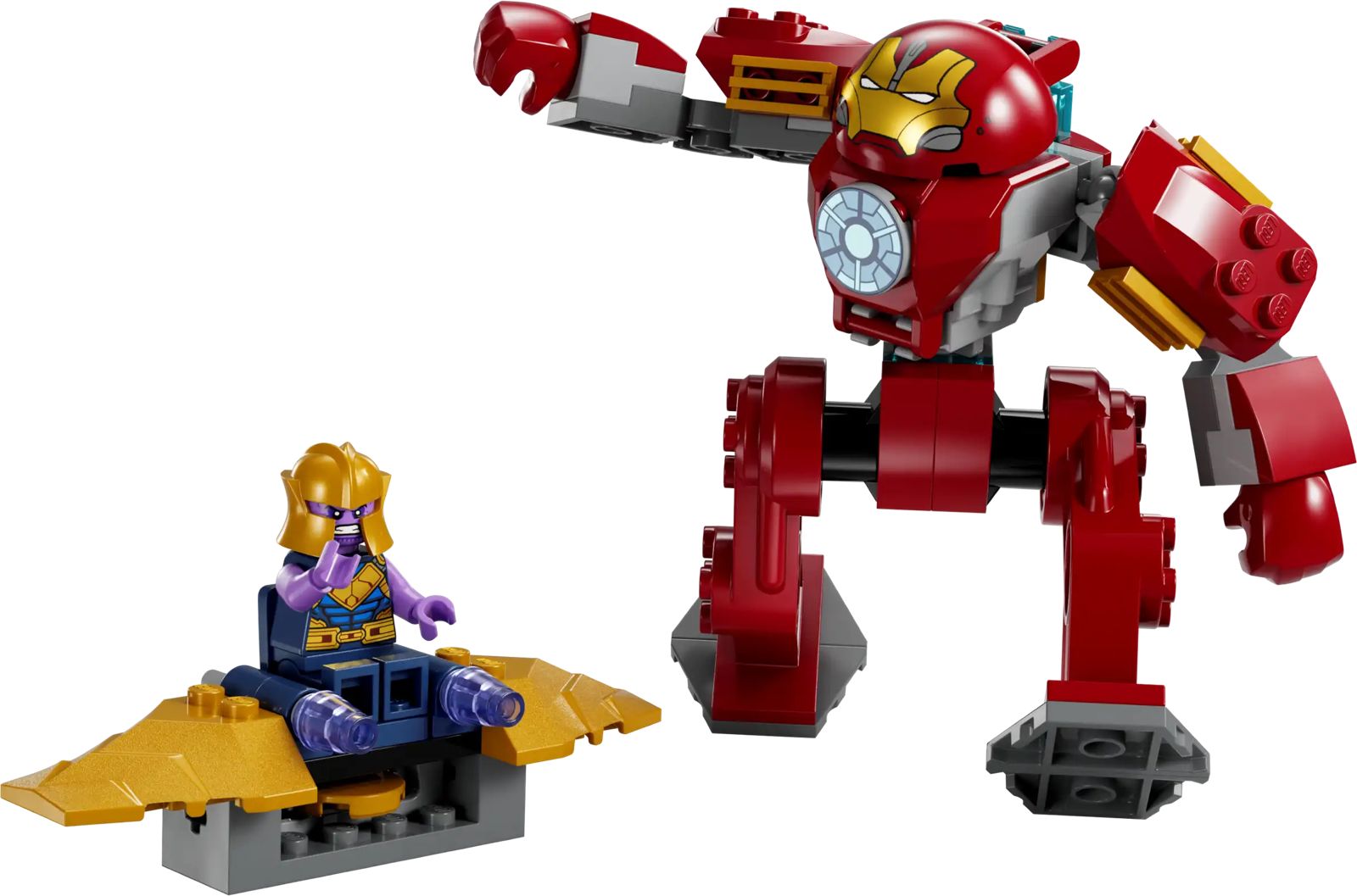 Lego Marvel Hulkbuster De Iron Man Vs Thanos 76263