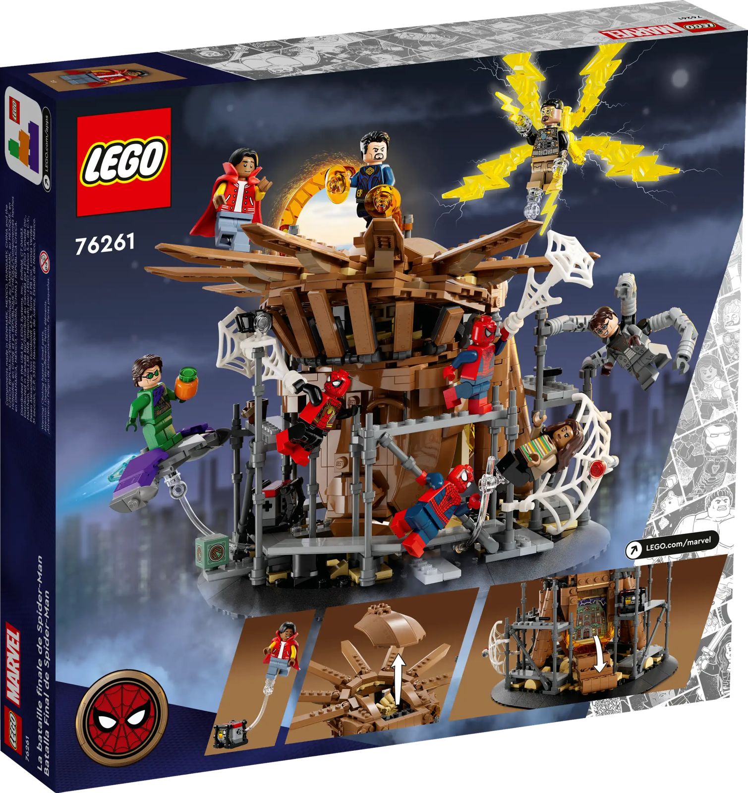 Lego Marvel Spider-Man Batalla Final De Spider-Man 76261