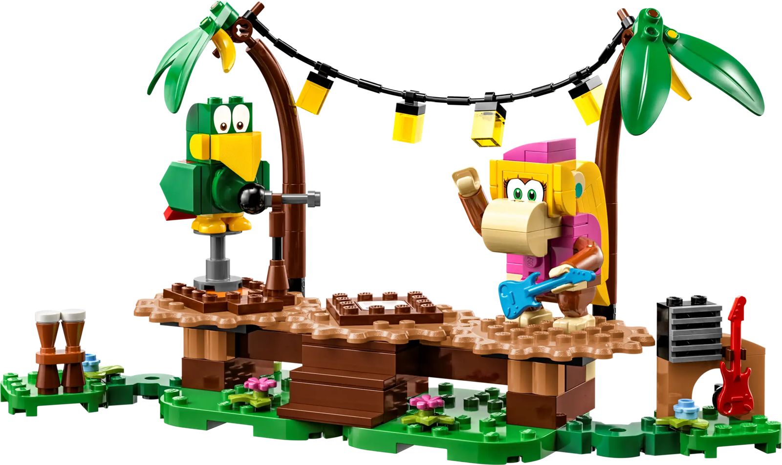 Lego Super Mario Set de Expansión Jaleo en la jungla con Dixie Kong 71421