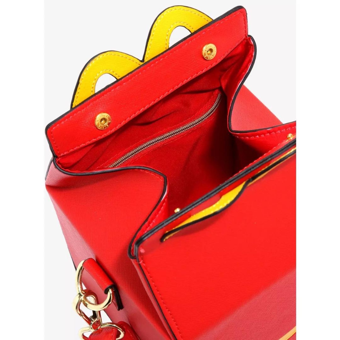Happy Meal Box Figural McDonalds Crossbody Bag BoxLunch Exclusive