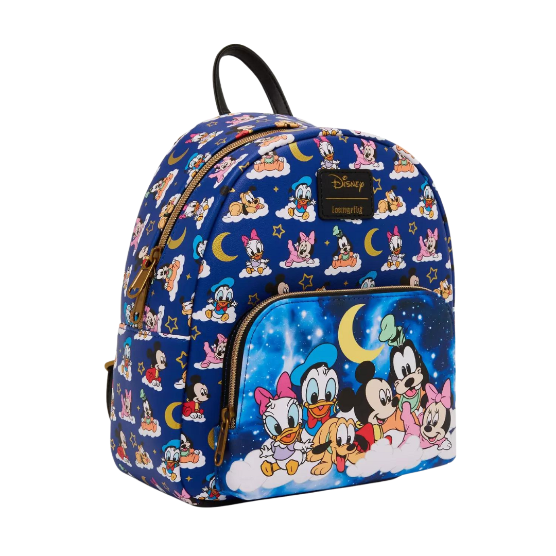Loungefly Disney Mickey Baby Clouds Mini Backpack Hot Topic Exclusivo