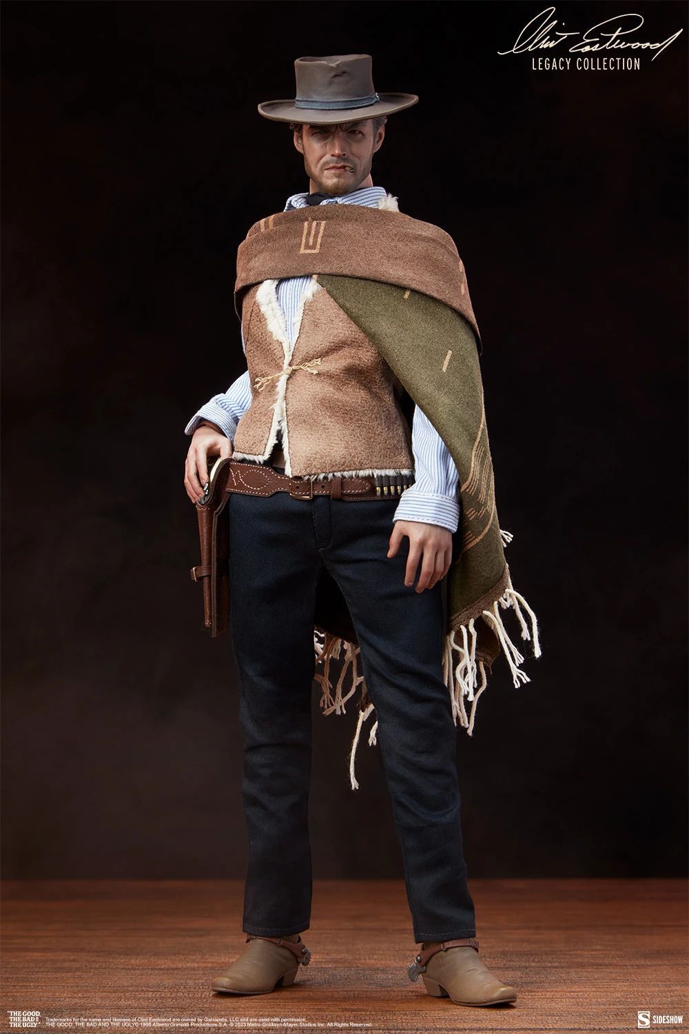 Sideshow Men Sideshow The Man With No Name Clint Eastwood Legacy Collection