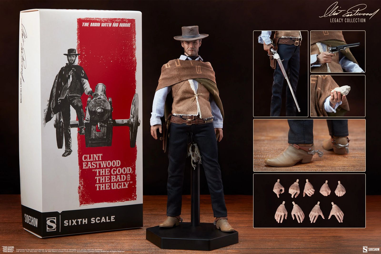 Sideshow The Man With No Name Clint Eastwood Legacy Collection