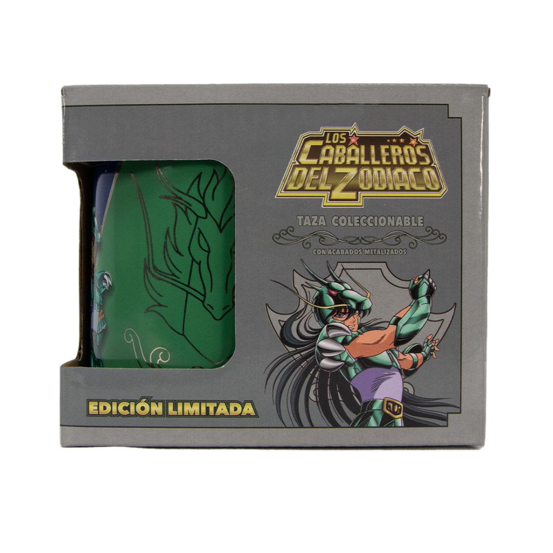 Taza Caballeros Del Zodiaco Shiryu Dragon Limited Edition Geek