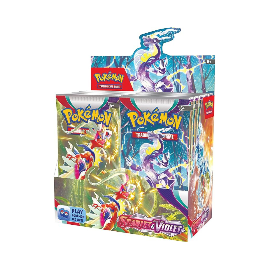 POKEMON TCG SCARLET AND VIOLET BOOSTER DISPLAY INGLES