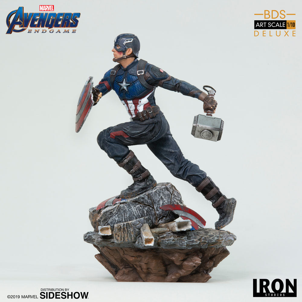 Iron Studios: Avengers Endgame - Capitan America (Deluxe Version)