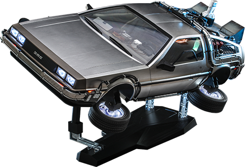 Hot Toys Back To The Future DeLorean Time Machine