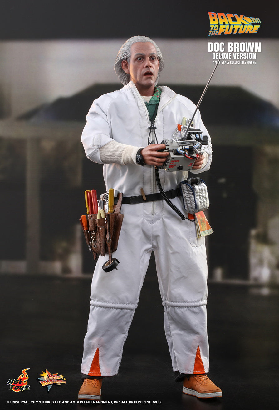 Hot Toys Back To The Future Doc Brown Deluxe Version