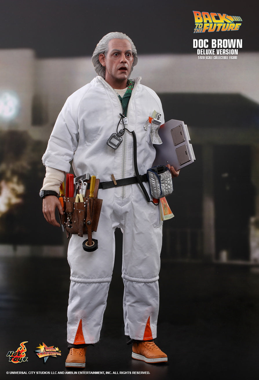 Hot Toys Back To The Future Doc Brown Deluxe Version