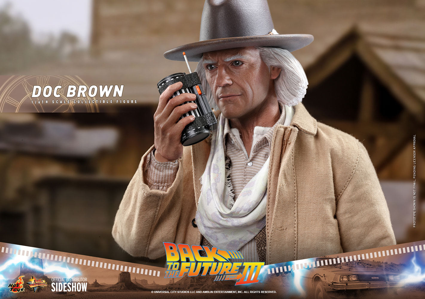 Hot Toys Back To The Future III Doc Brown