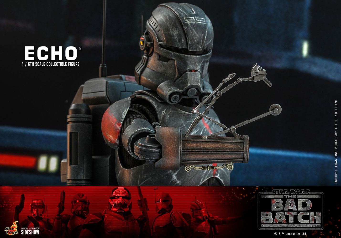 Hot Toys Star Wars The Bad Batch Echo