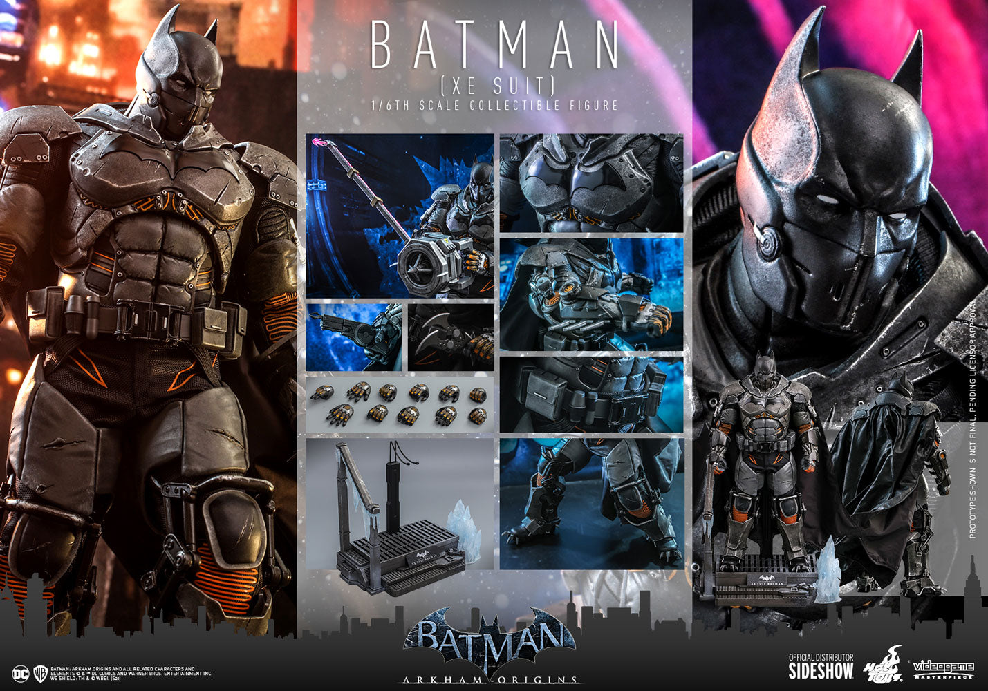 Hot Toys Batman Arkham Origins Batman Xe Suit
