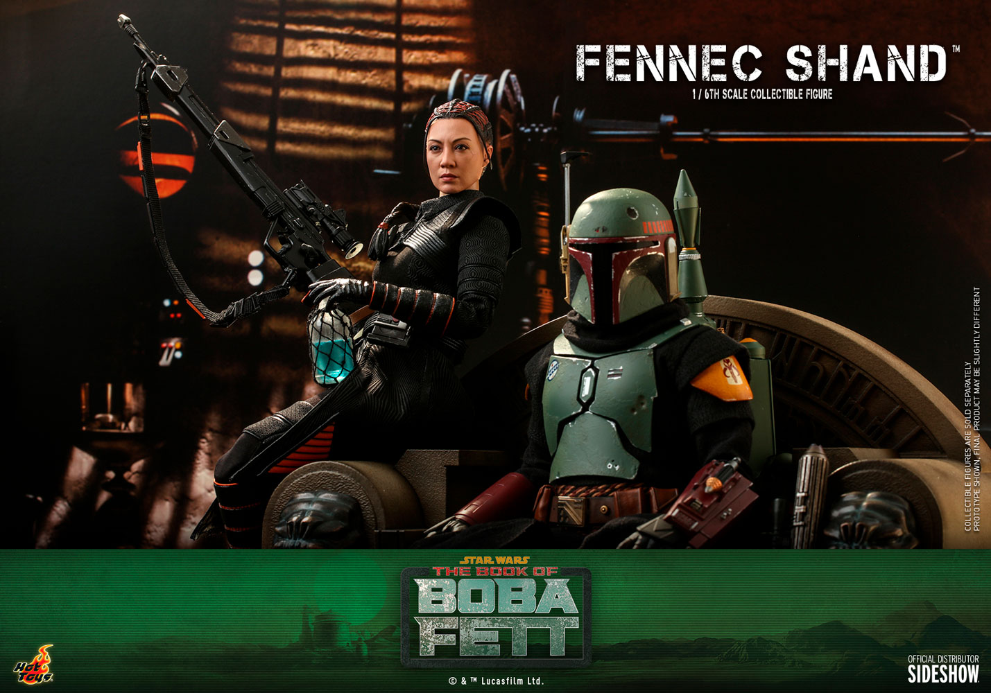 Hot Toys Star Wars The Book Of Boba Fett Fennec Shand
